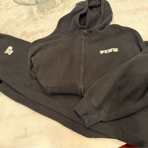 Victoria's Secret Pink Black Apparel Set